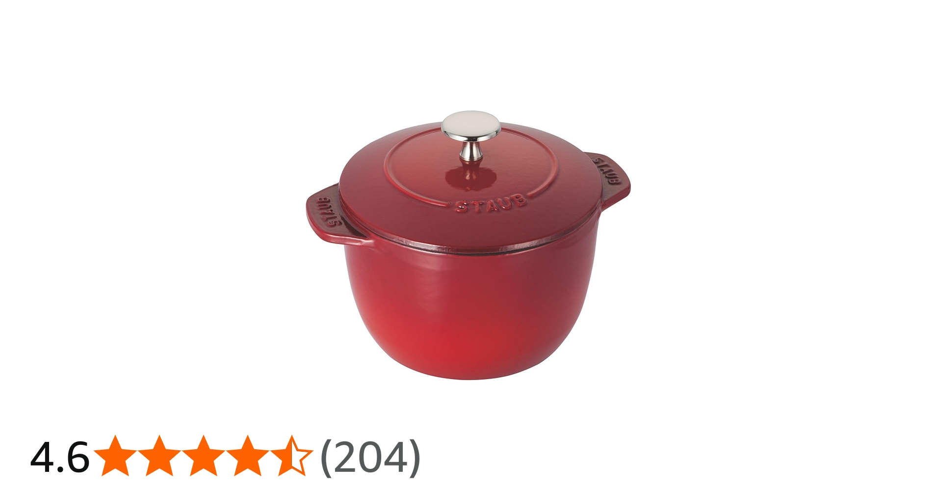 Amazon｜staub ストウブ 「 ラ ココット de GOHAN チェリー M 16cm