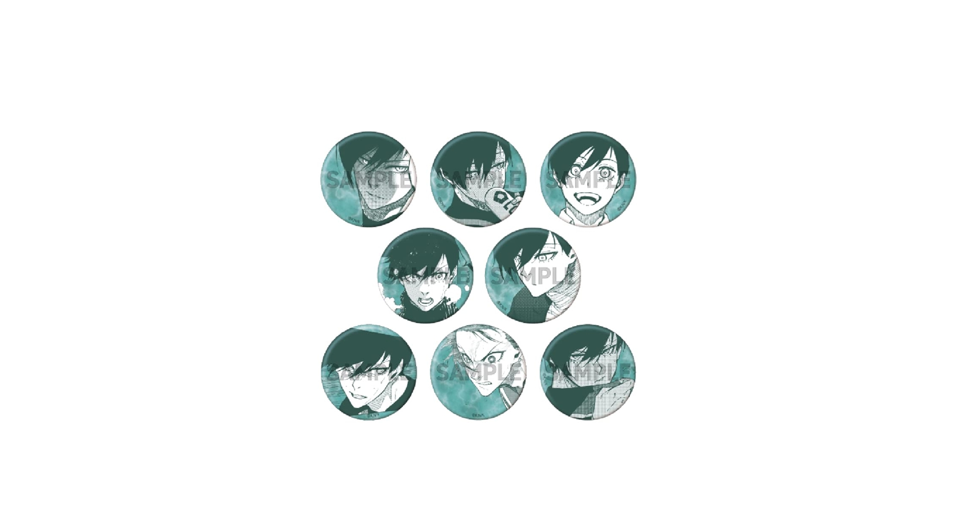 Amazon.co.jp: ブルーロック展 推しキャラ缶バッジ 糸師凛