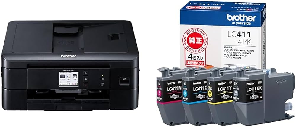 Amazon.co.jp: ブラザー プリンター A4インクジェット複合機 MFC-J905N