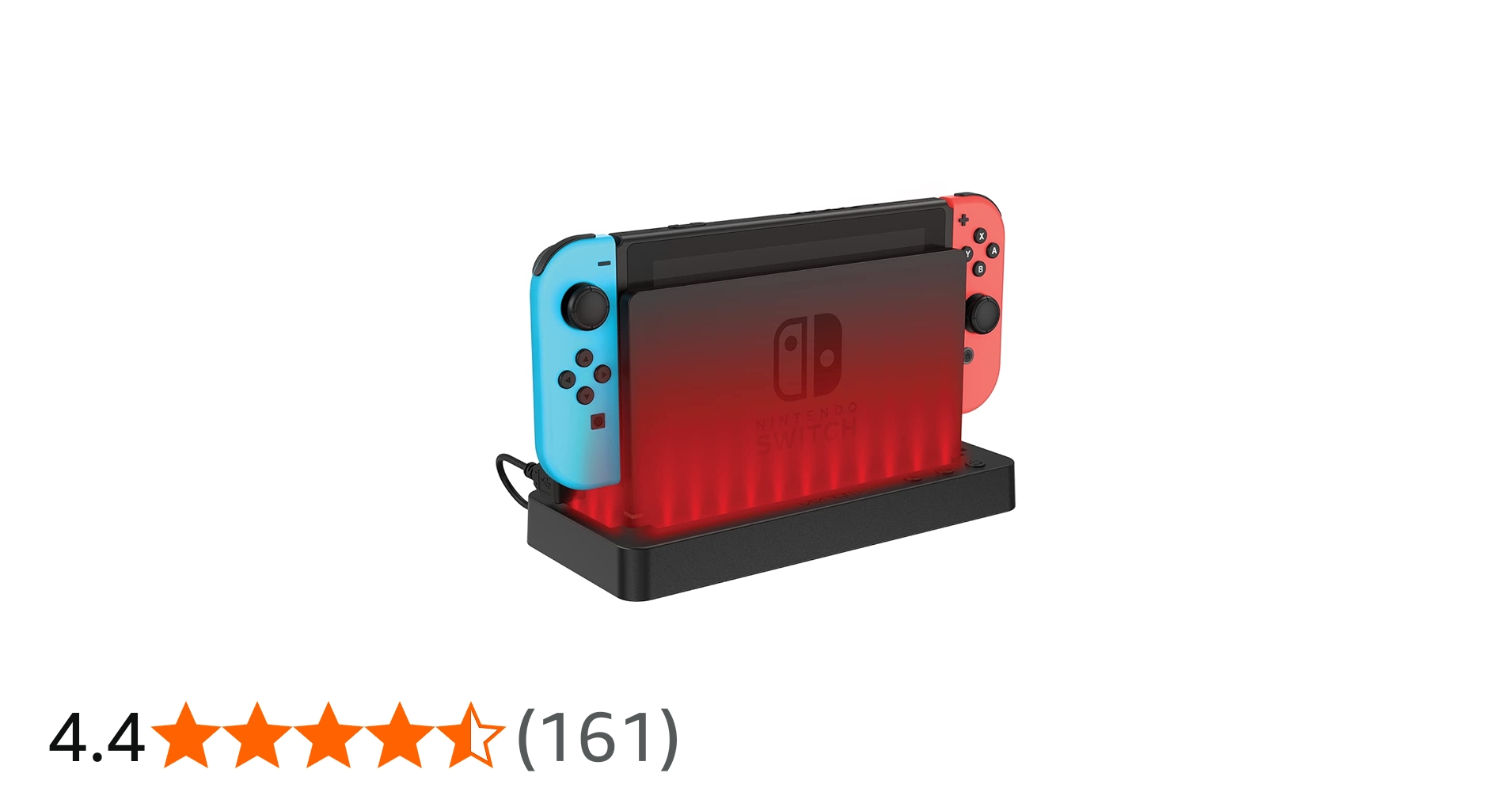 Venom Console Stand with Multicolor LED Light (Nintendo Switch