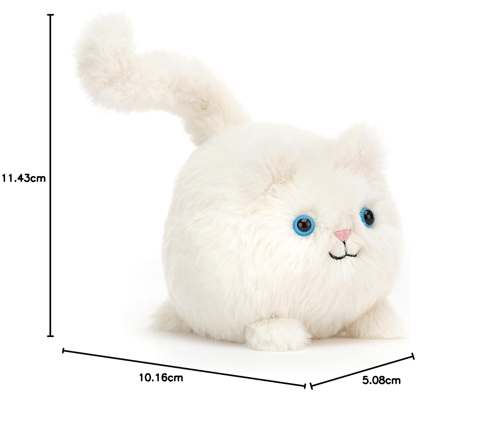 Amazon.co.jp: ジェリーキャット子猫カブードル、クリームぬいぐるみ