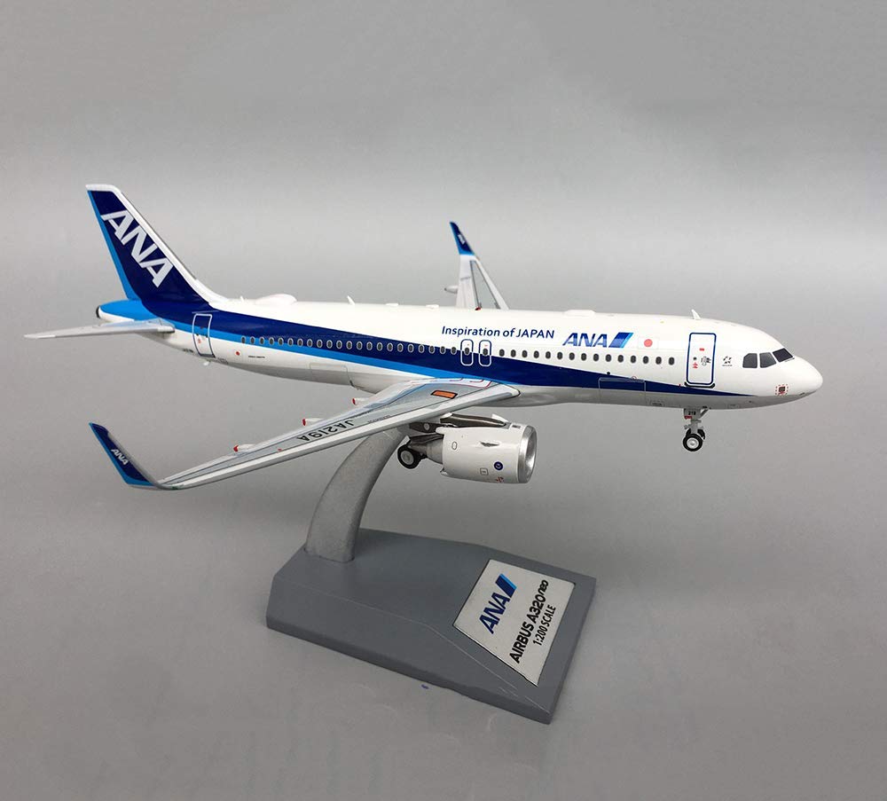 Amazon.co.jp: 飛行機モデルダイキャスト飛行機合金モデル、1/200 ANA