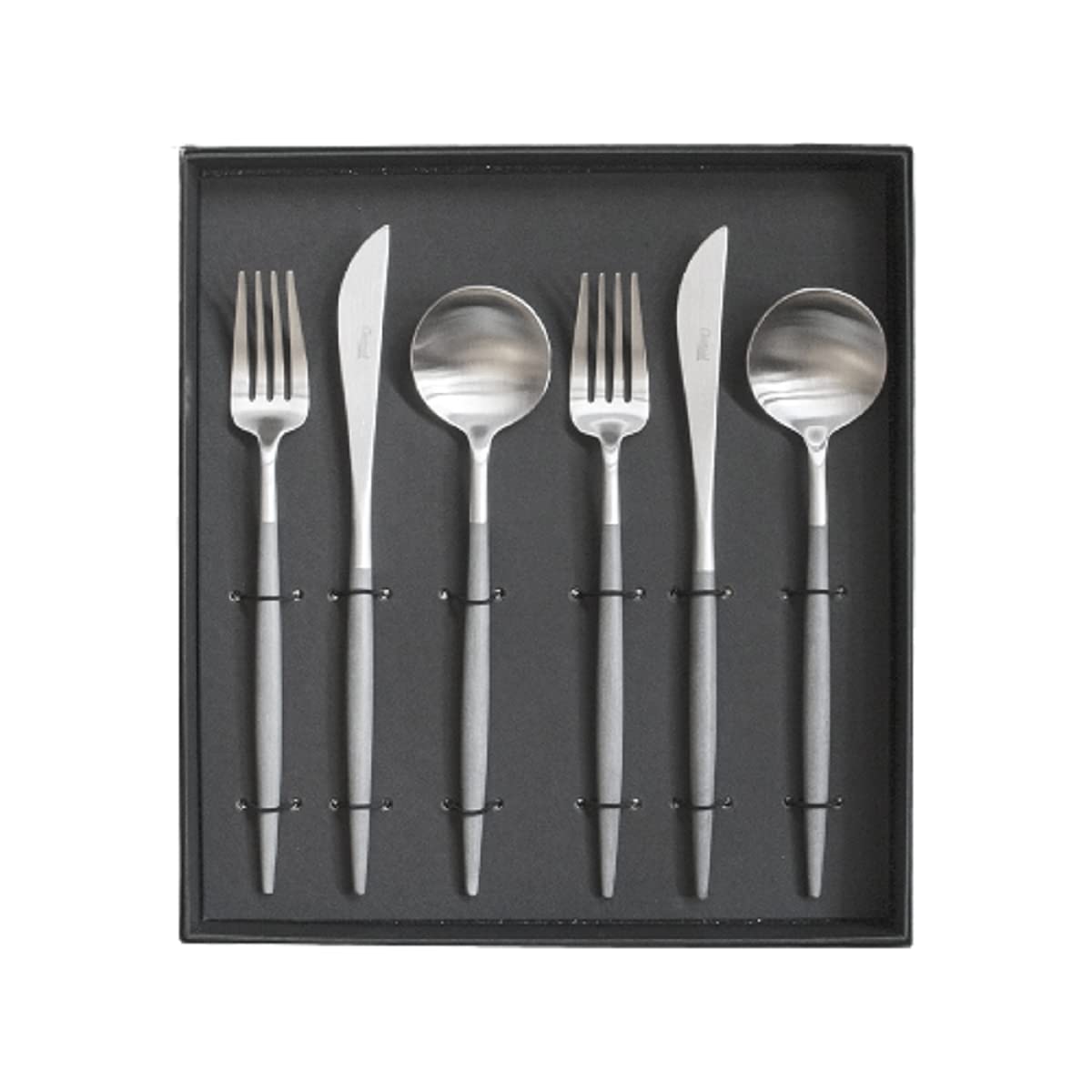 Amazon | クチポール(Cutipol) GOA グレー/マットシルバー ディナー