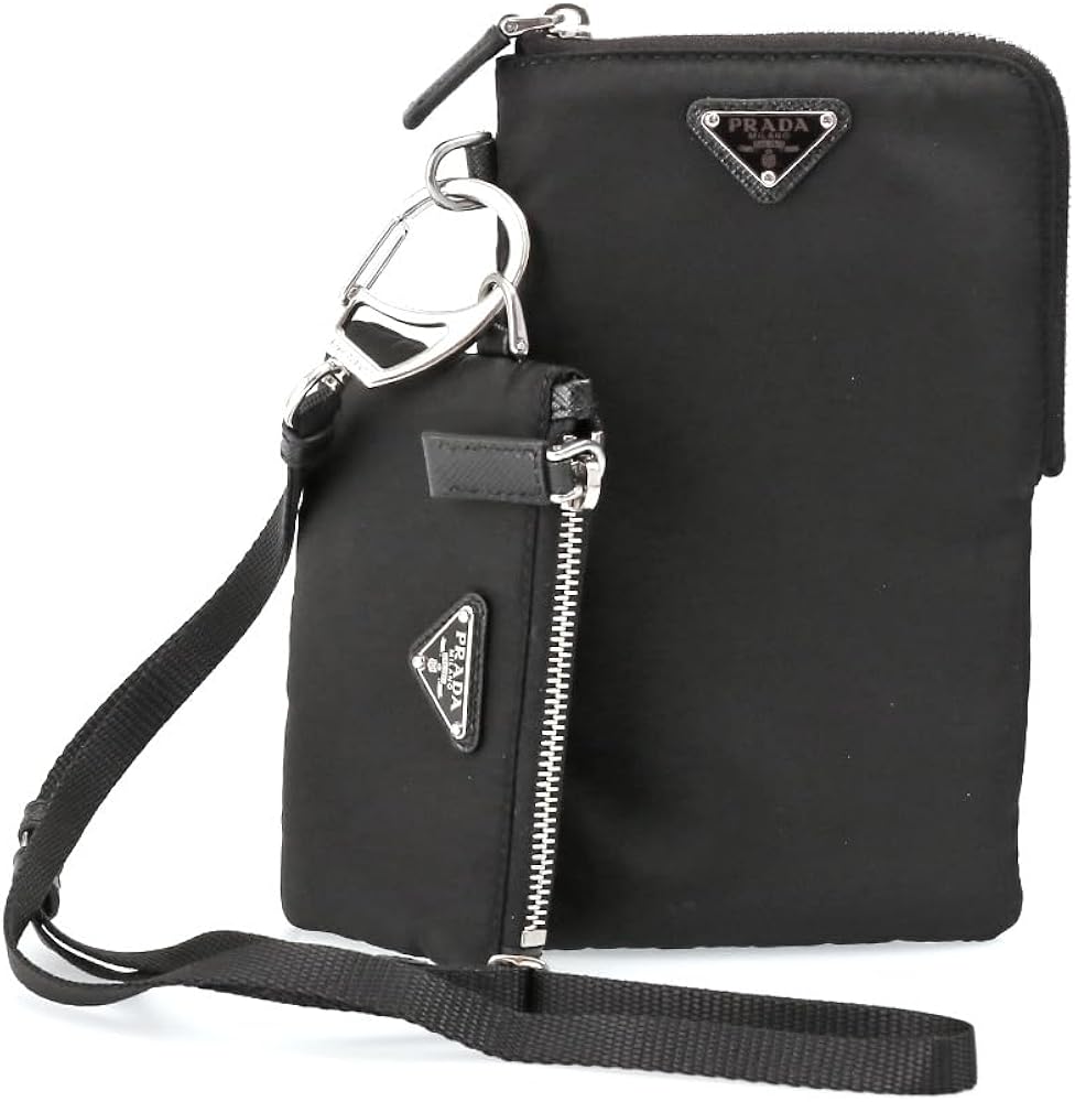 Amazon.co.jp: [プラダ] ポーチ 財布 携帯ケース ユニセックス ネック
