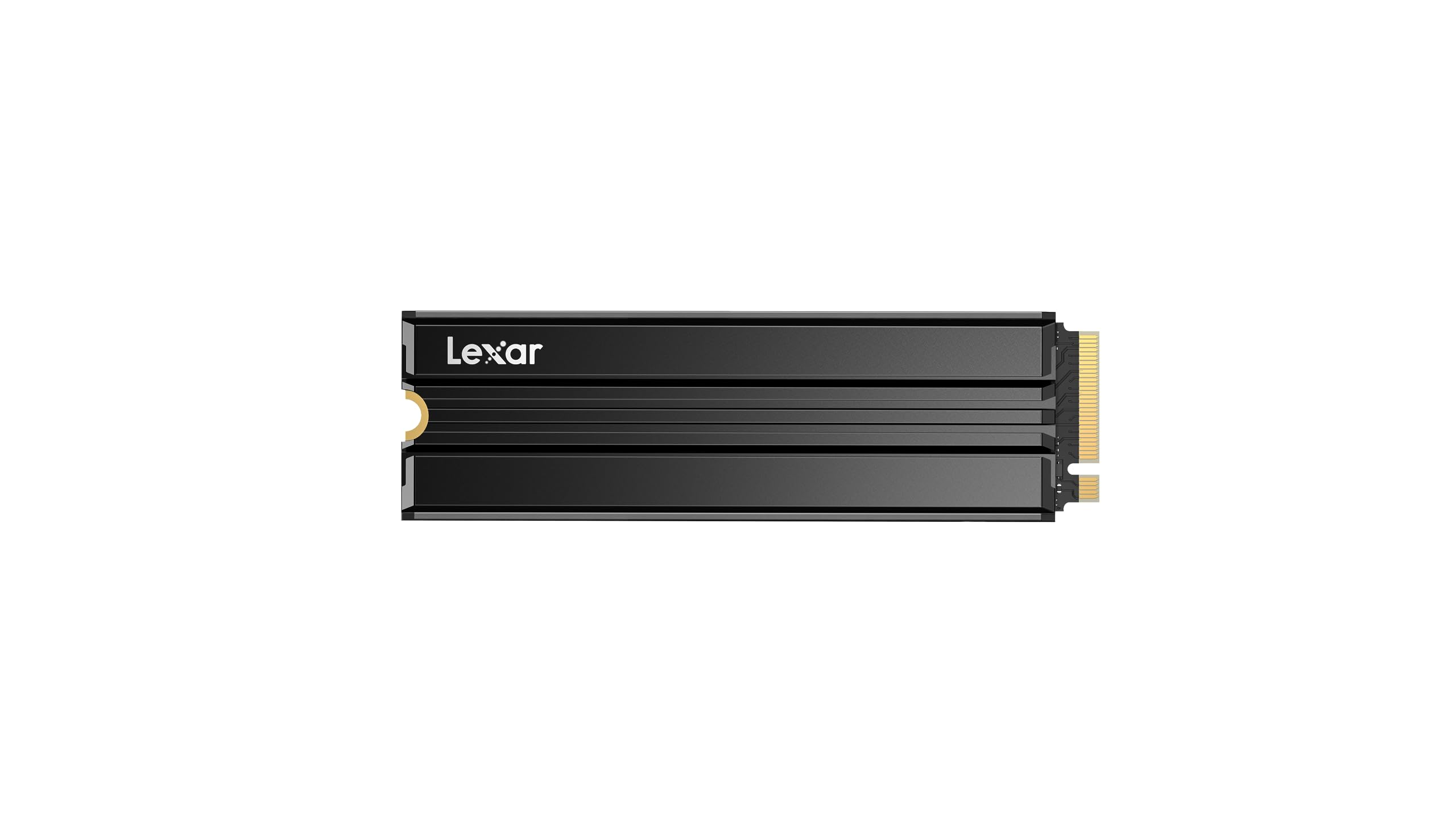 Lexar SSD NM790 de 2 TB com dissipador de calor PCIe Gen4 NVMe M.2