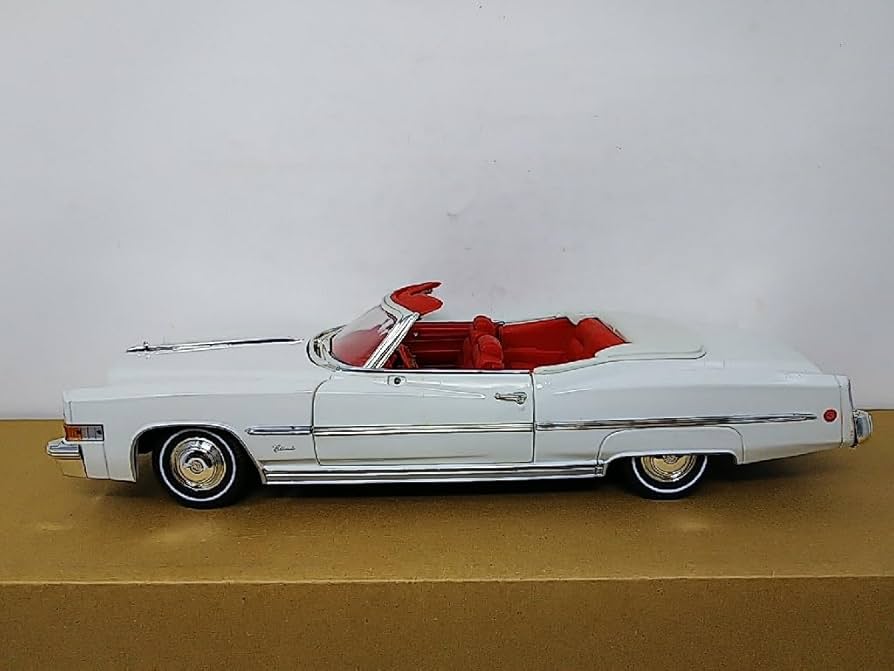 Amazon | □ ANSONアンソン 1/18 CADILAC ELDORADO 1973 白系