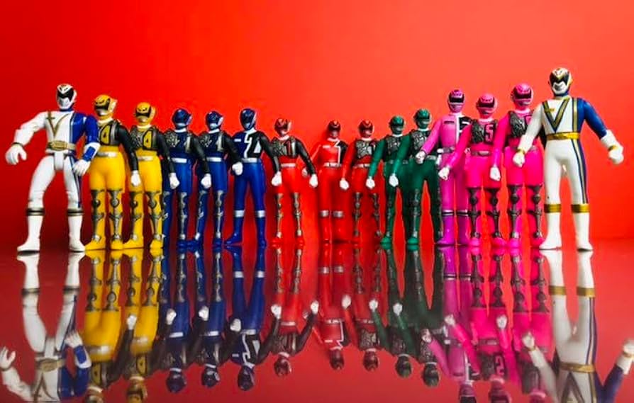 Amazon.co.jp: 特捜戦隊デカレンジャー ソフビ 15体 : おもちゃ