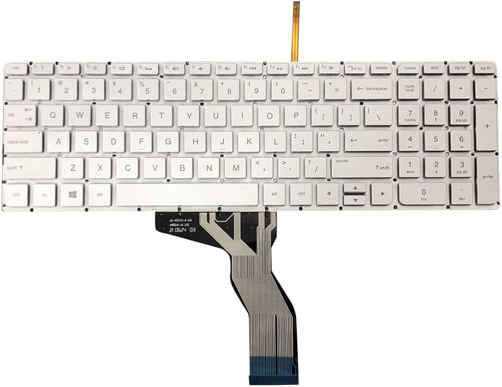 Zahara Keyboard with Backlit Laptop Replacement for HP Envy X360