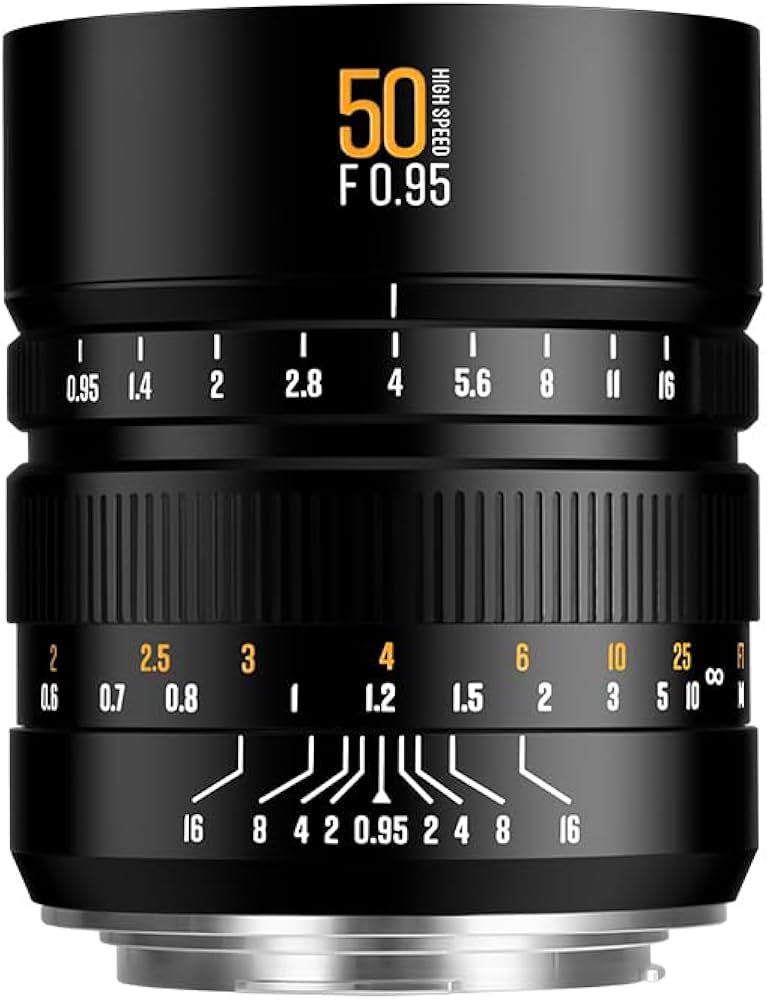 Amazon.com : Brightin Star MF 50mm F0.95 II Full Frame Lens for
