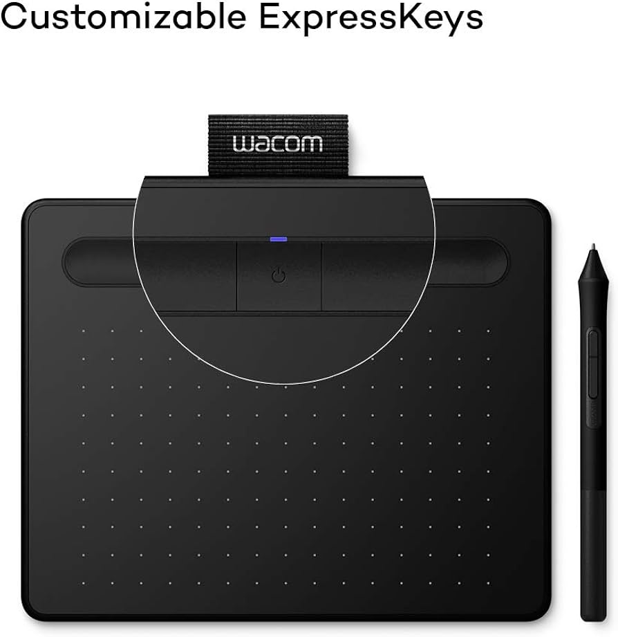 Amazon.co.jp: Wacom Intuos Small Pen Tablet with Bluetooth - Black