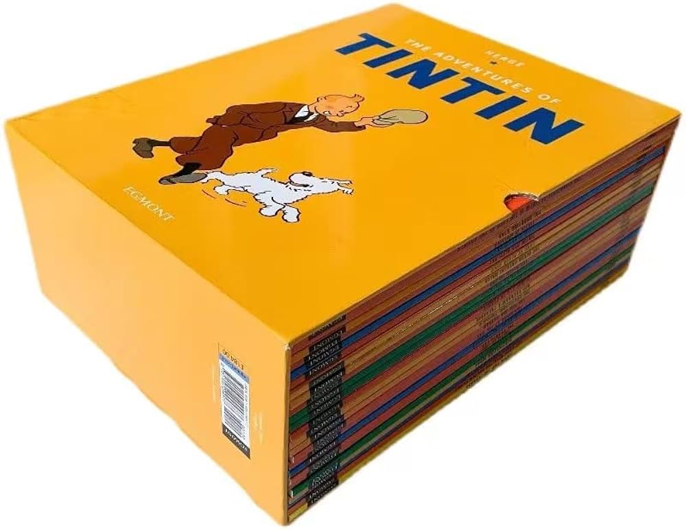Amazon.com: The Adventure of Tintin Collection Book Box Set All
