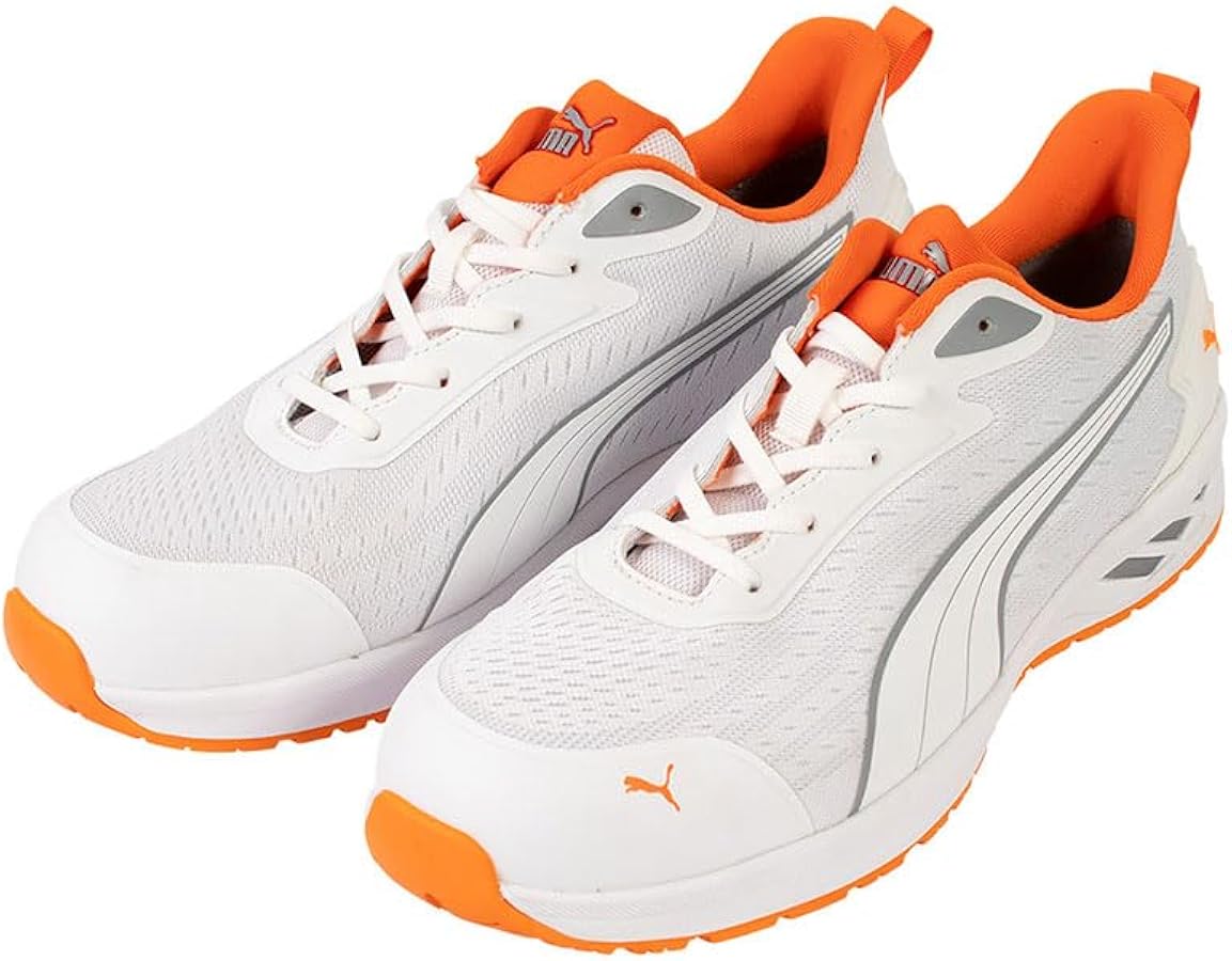 Amazon | [プーマ] 安全靴 グライド ホワイト 26.5cm ローカット