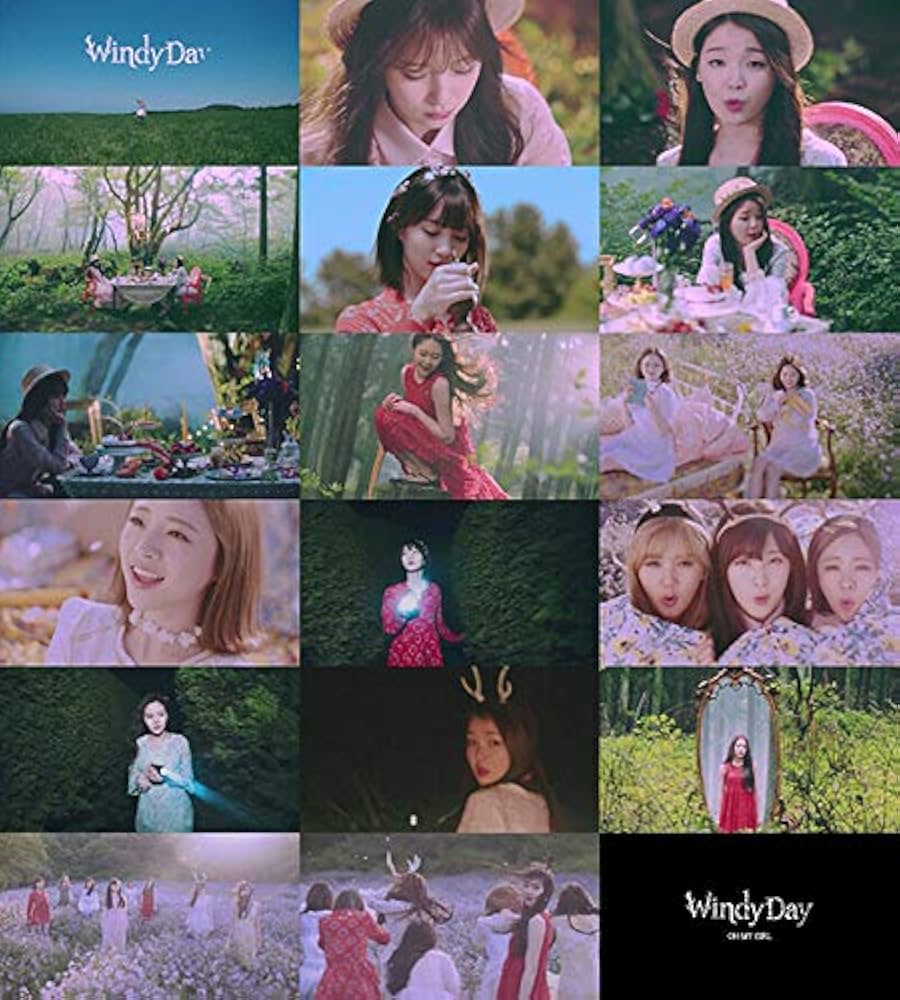 OH MY GIRL - OH MY GIRL [WINDY DAY] 3rd Mini Repackage Album CD+