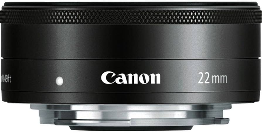 Amazon.com : Canon EF-M 22mm f2 STM Compact System Lens (Black