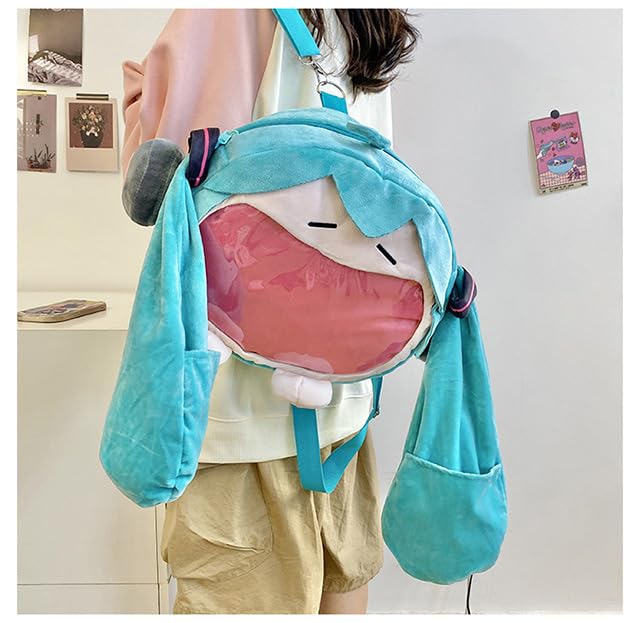 Amazon.co.jp: YINGGU 初音ミク 痛バッグ リュック ぬいぐるみ 痛バ
