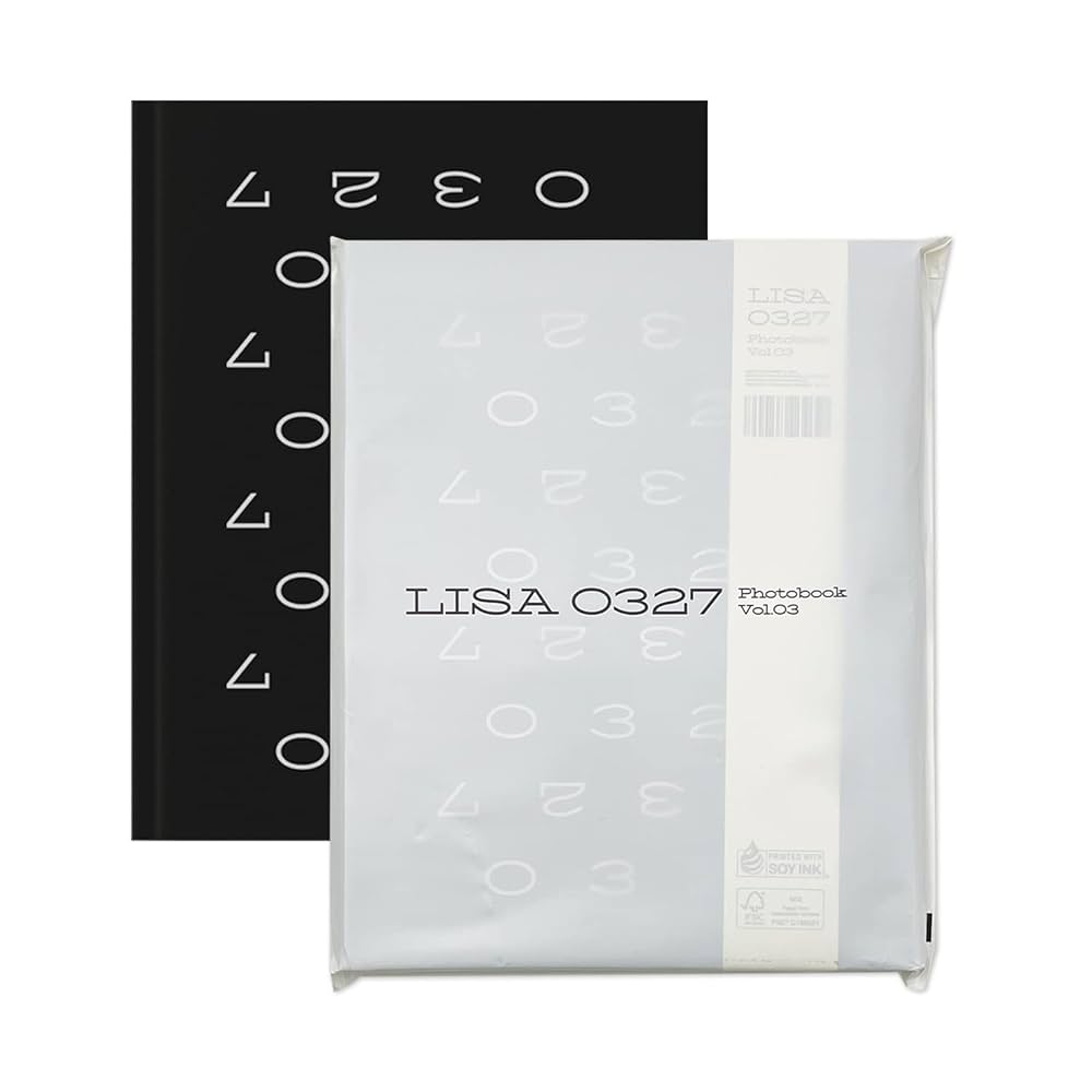 LISA - [0327 PHOTOBOOK VOL.03] Photo Book + Photocard + 4Cut Photo