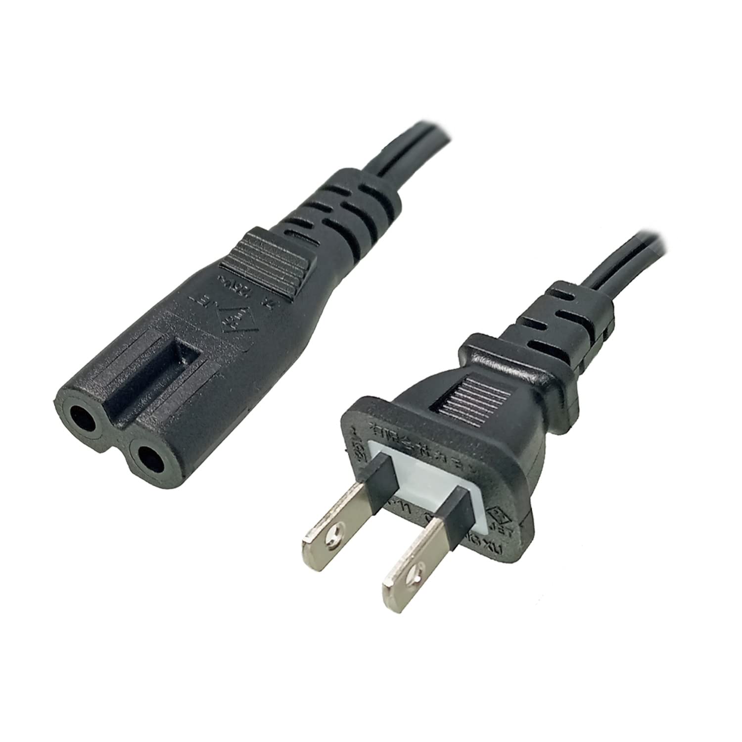 Amazon.co.jp: 3Aカンパニー 電源ケーブル 2P メガネタイプ 3m 7A/125V