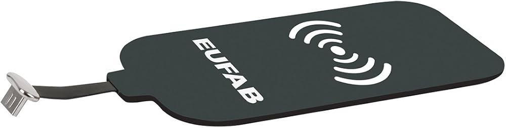 EUFAB 16452 Récepteur pour Chargeur Induction Reverse Micro USB-B