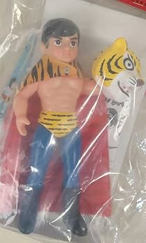 Amazon | タイガーマスク 初期型きいろ2期 中嶋製作所 復刻ソフビ