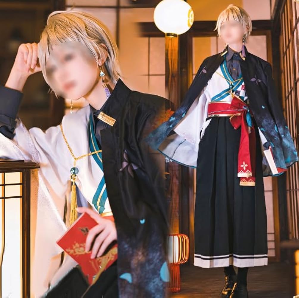 Amazon.co.jp: [楽コス] 甲斐田晴 コスプレ衣装 かいだはる 浴衣 和服
