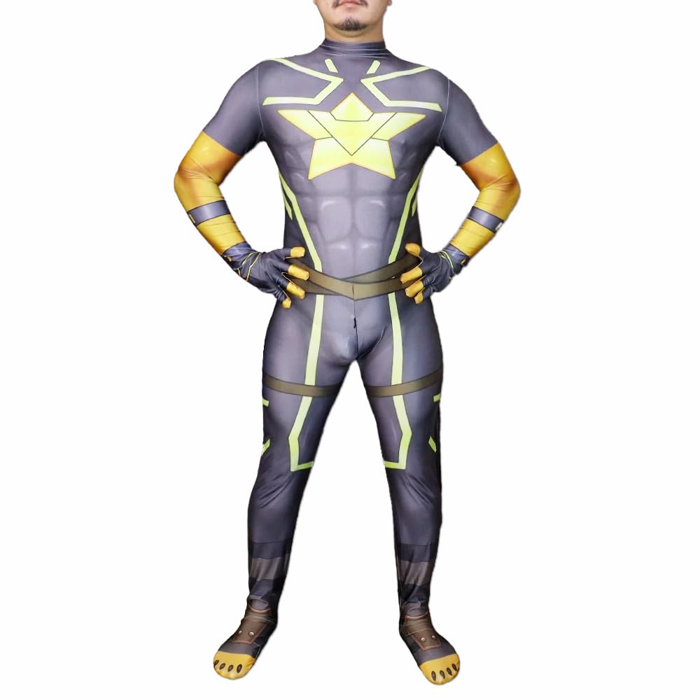 Amazon.co.jp: Zentai ヒーロー グレー ケモノ アメコミ ゼンタイ