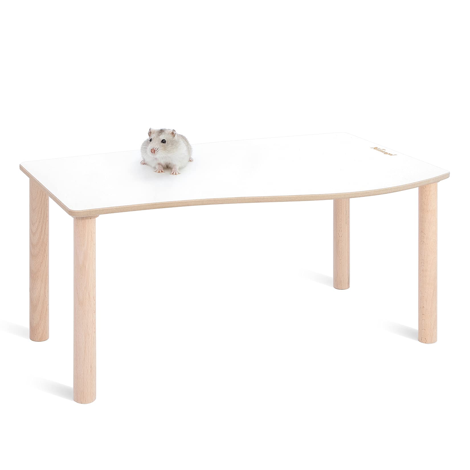 Amazon | Niteangel ハムスタープレイ 木製プラットフォーム 小人