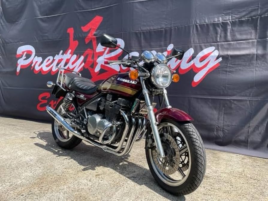 Amazon | PRETTY RACING製 ゼファー400 /χ 4-1管 アルミサイレンサー