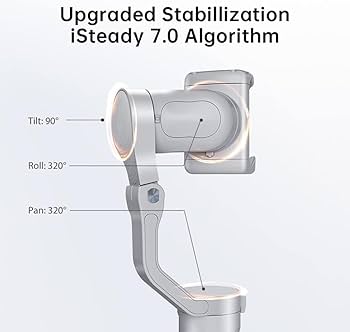 Amazon.co.jp: hohem XE Kit ジンバルスマホ用 3軸 折りたたみ式