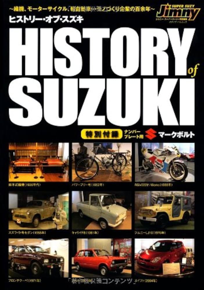 HISTORY of SUZUKI(ヒストリーオブスズキ)~繊維、モーターサイクル、軽