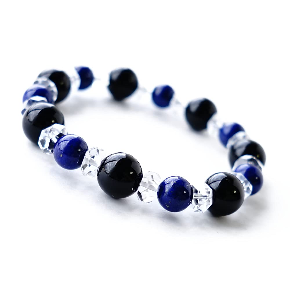 Amazon | ブルーコーン パワーストーン 天然石 モリオン黒水晶