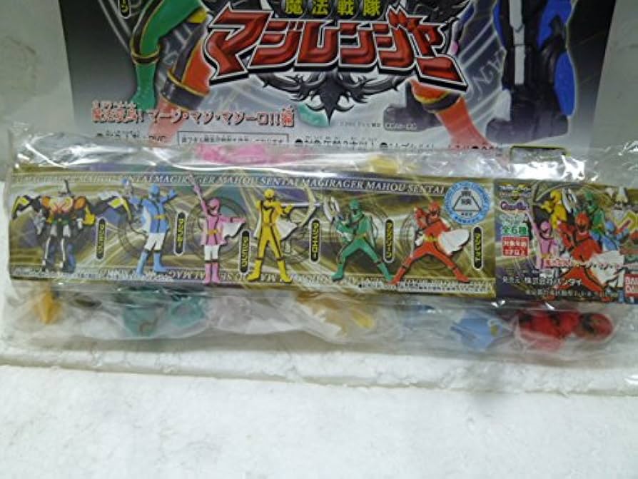 Amazon | ガシャポン 魔法戦隊マジレンジャー 魔法変身！マージ・マジ