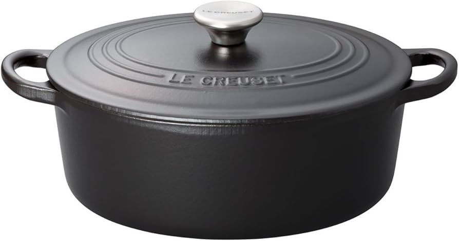 Amazon｜ルクルーゼ ココット オーバル ホーロー 鍋 IH 対応 27cm