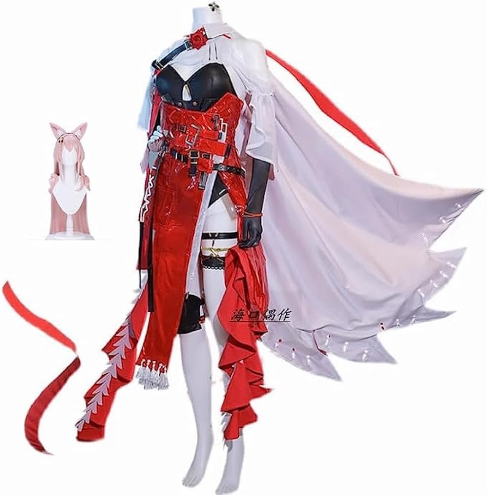 Amazon.co.jp: [fenglei] フルセット 衣装+ウィッグ付きアークナイツ