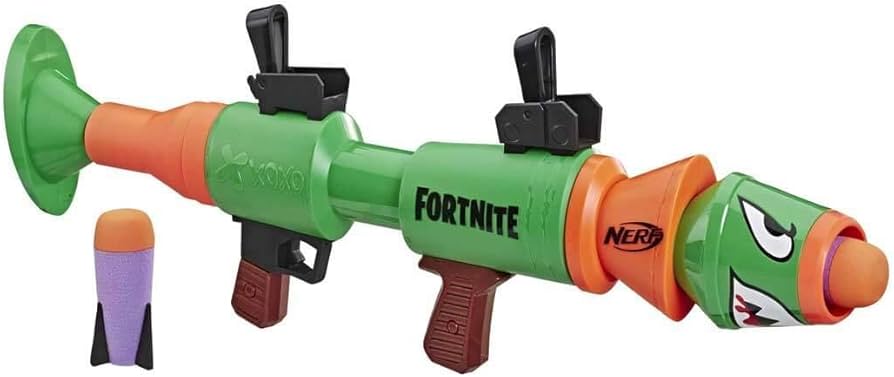 Nerf Fortnite Rl Blaster - Fires Foam Rockets - Includes 2