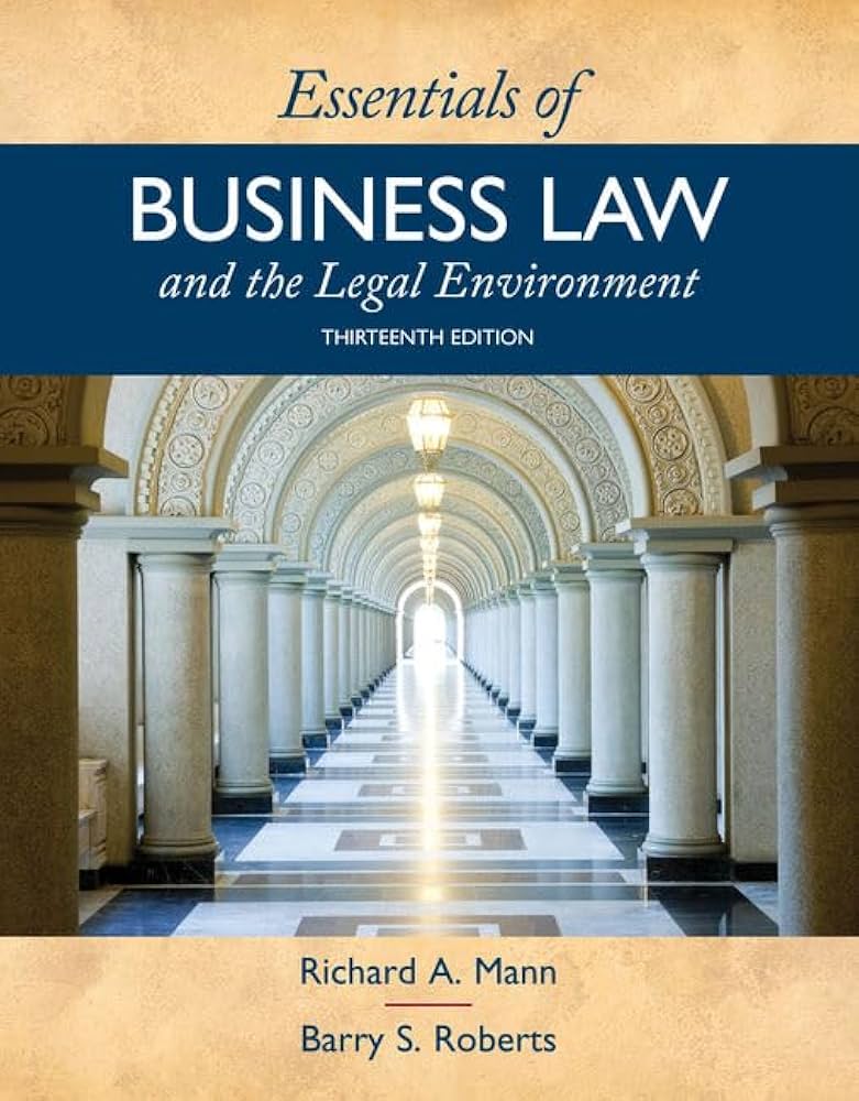 Amazon.com: Essentials of Business Law and the Legal Environment