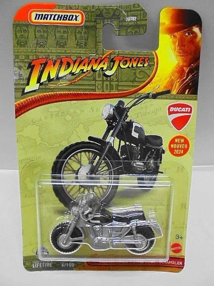 Amazon | MATCHBOX インディジョーンズ ドゥカティ スクランブラー