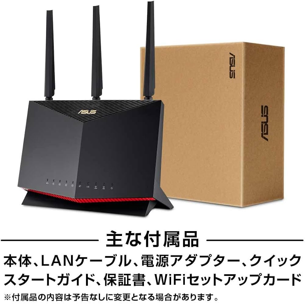Amazon | 【Amazon.co.jp限定】ASUS WiFi RT-AX86U Pro 無線 ルーター