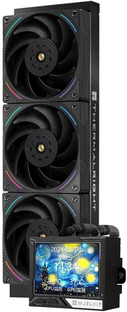 Amazon.com: Thermalright Mjolnir Vision 360 ARGB Black-AIO CPU