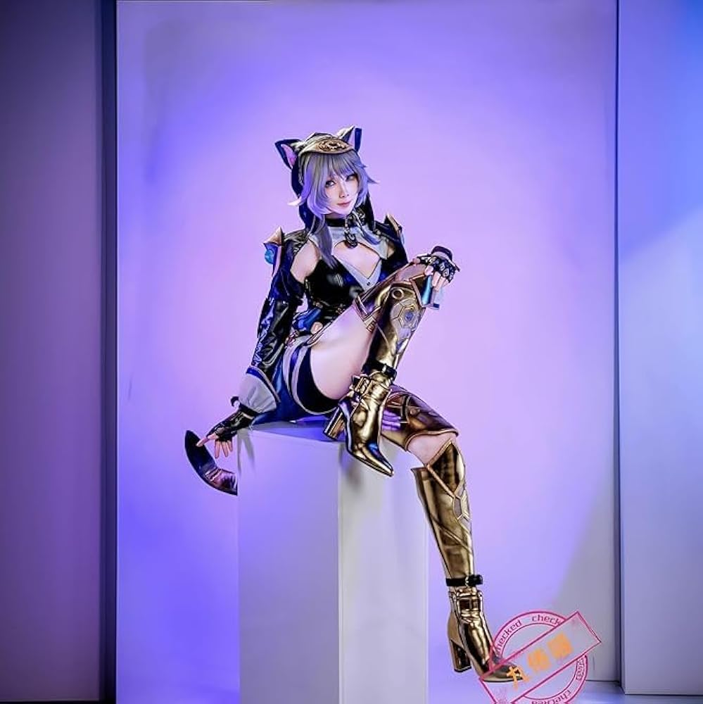 Amazon.co.jp: [fenglei] 崩壊スターレイル サフェル コスプレ衣装+靴