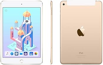 Amazon.com : Apple iPad mini 4 (Wi-Fi + Cellular, 128GB) - Gold