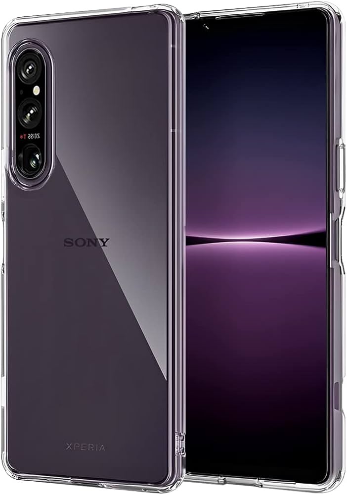Amazon.co.jp: Xperia 1 V ケース レンズ保護 透明 耐衝撃 衝撃吸収 防