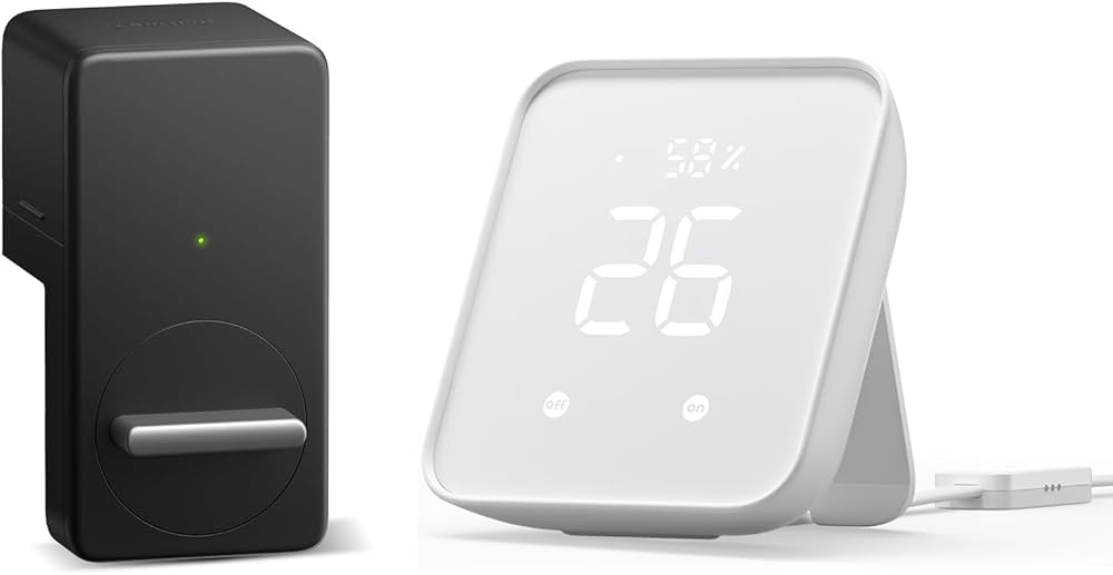 Amazon.co.jp: SwitchBot ハブ2 スマートロック 2点セット スマート