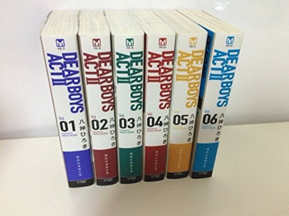 DEAR BOYS ACT II 文庫版 コミック 1-6巻セット (講談社漫画文庫