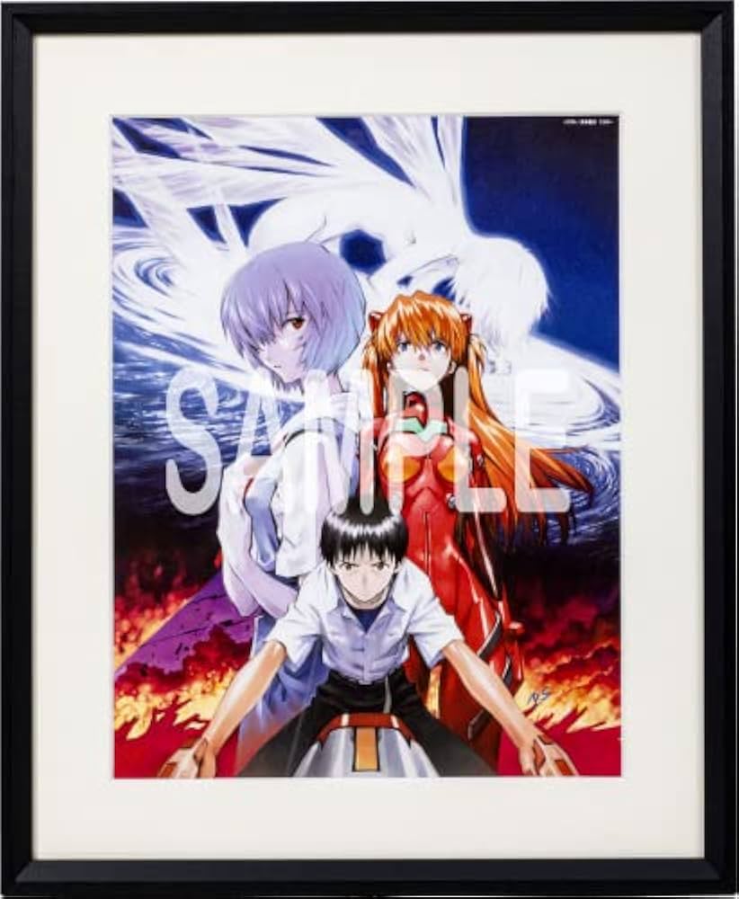 Amazon.co.jp: 貞本義行「新世紀エヴァンゲリオン」B4複製原画 A
