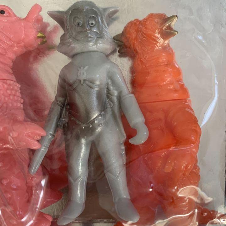 Amazon.co.jp: 復刻 ブルマァク ミニ 怪獣シリーズ Cセット : おもちゃ
