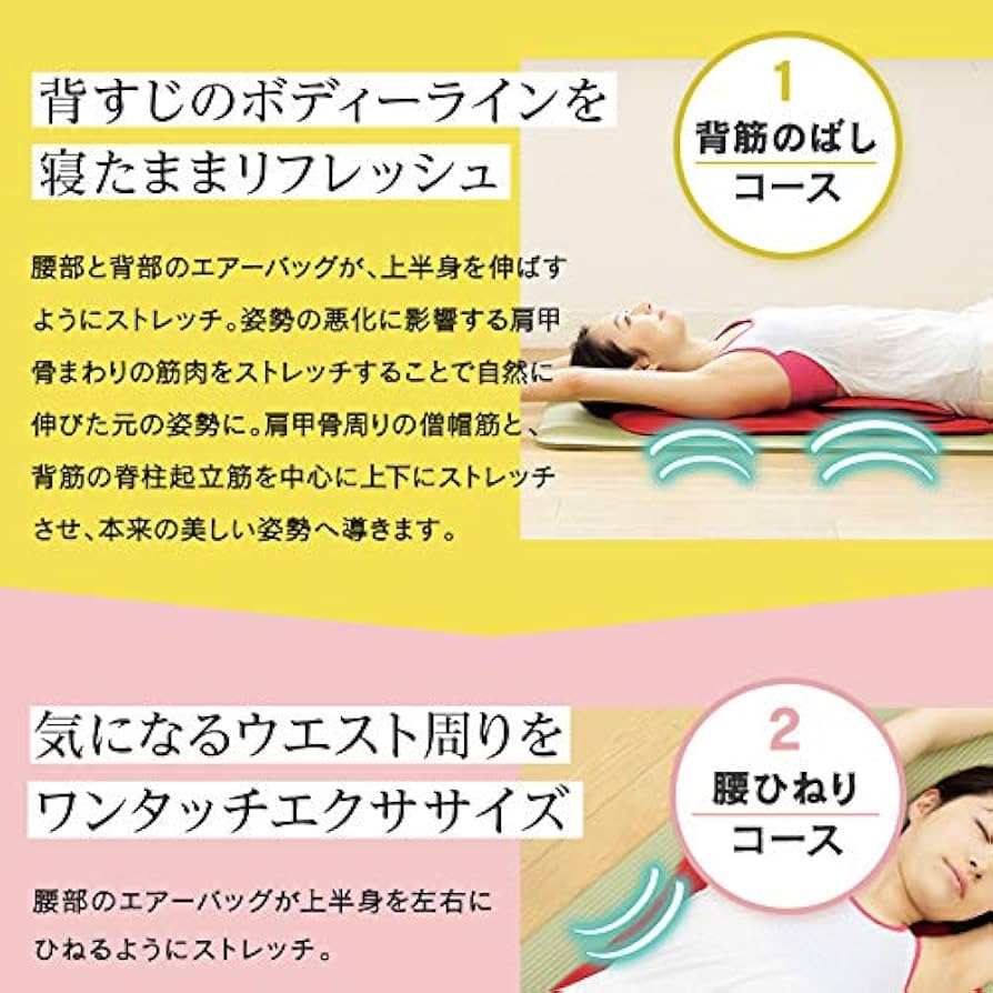 Amazon | ツカモトエイム エアーストレッチマットピュアスリム 背中 腰