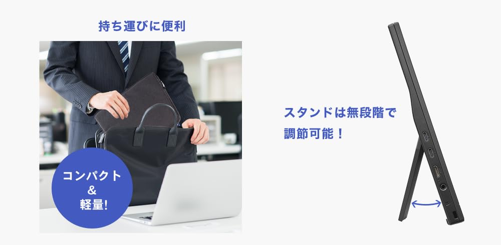 Amazon.co.jp: I-O DATA アイ・オー・データ 14型フルHD対応モバイル