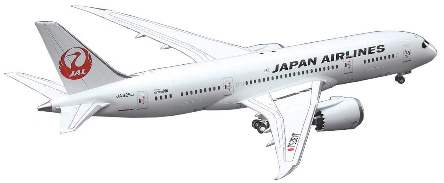 Amazon | ハセガワ 1/200 日本航空 B787-8 プラモデル 17 | プラモデル