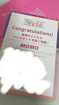 Amazon.co.jp: twice モモ 直筆サイン入りチェキ : おもちゃ
