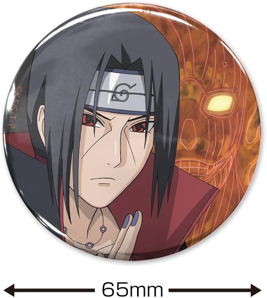 NARUTO ナンジャタウン 2010年 缶バッジ サスケ＆イタチ NARUTO